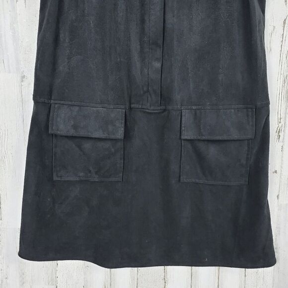 GB Girls Velour Sleeveless Dress Black Size XL - Picture 8 of 10